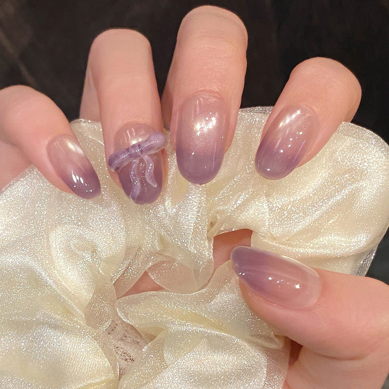 Decorative Ombre Press-On Nails Kalsten