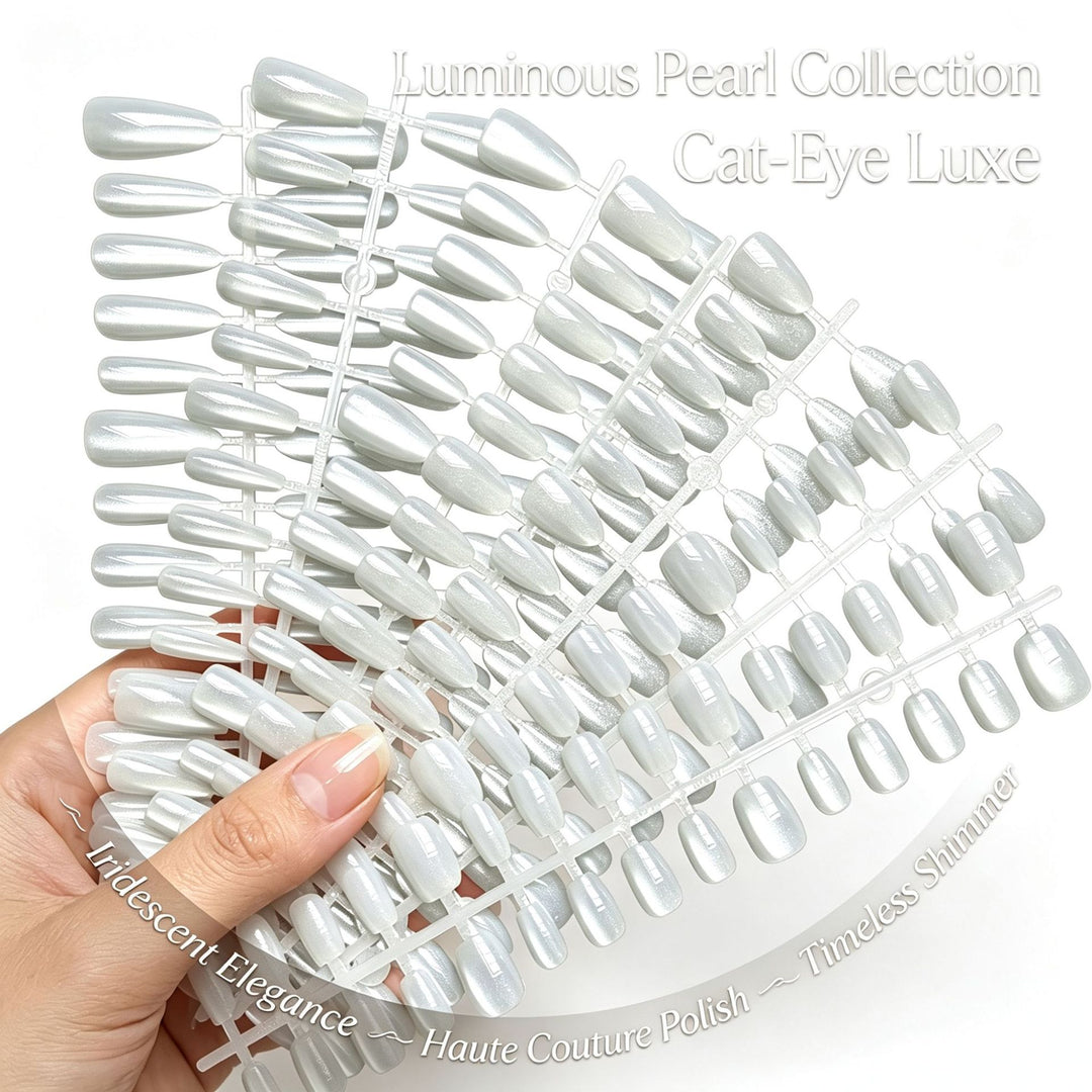 Glittery Press-On Nail Art Set
