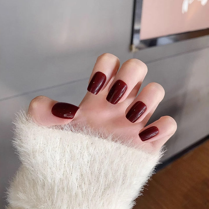 Glossy Long-Lasting Press-On Nails Kalsten