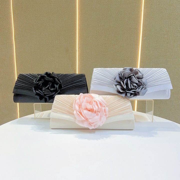 Floral Embellished Evening Clutch