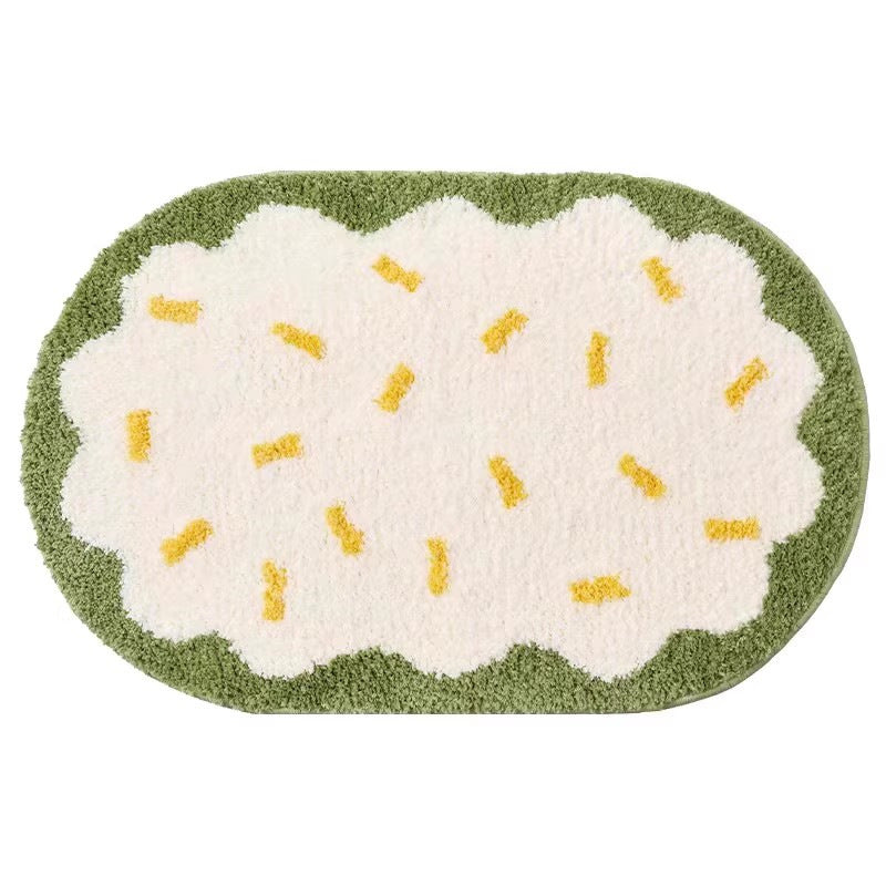 Cartoon Dog-Themed Bath Mat