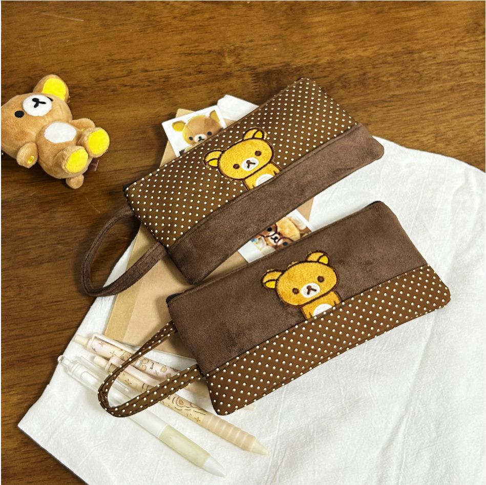 Cute Bear-Themed Pencil Case