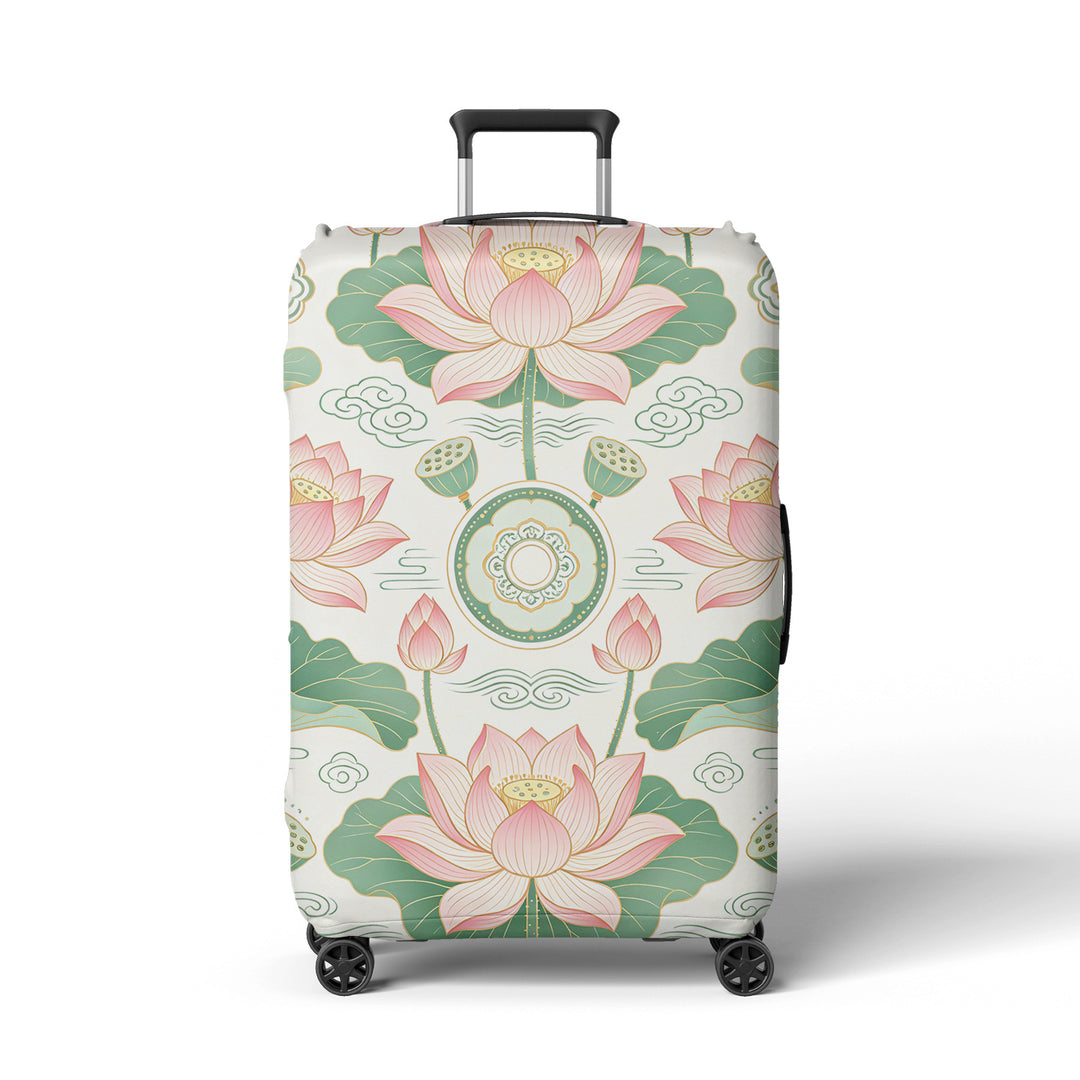Women Hard Shell Suitcase in Elegant Bamboo Design Kalsten
