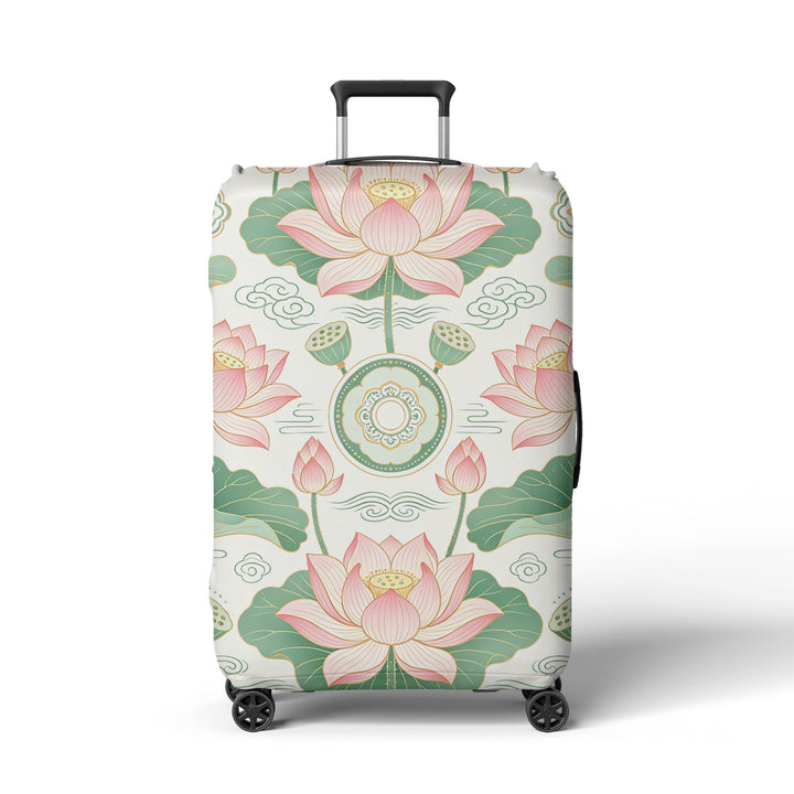 Women Hard Shell Suitcase in Elegant Bamboo Design Kalsten