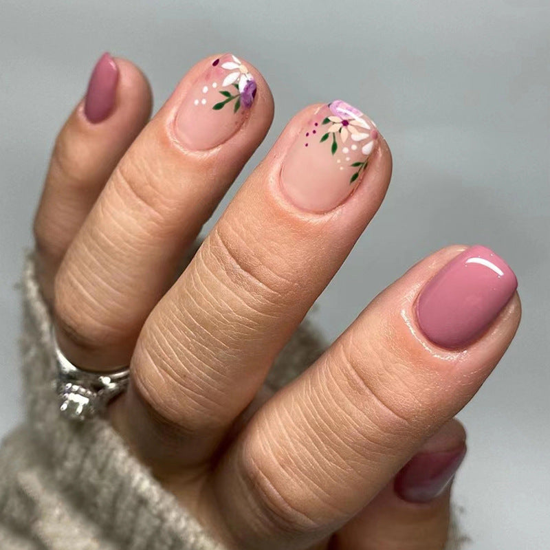 Elegant Floral Nail Art Enhancements Kalsten 1789915696