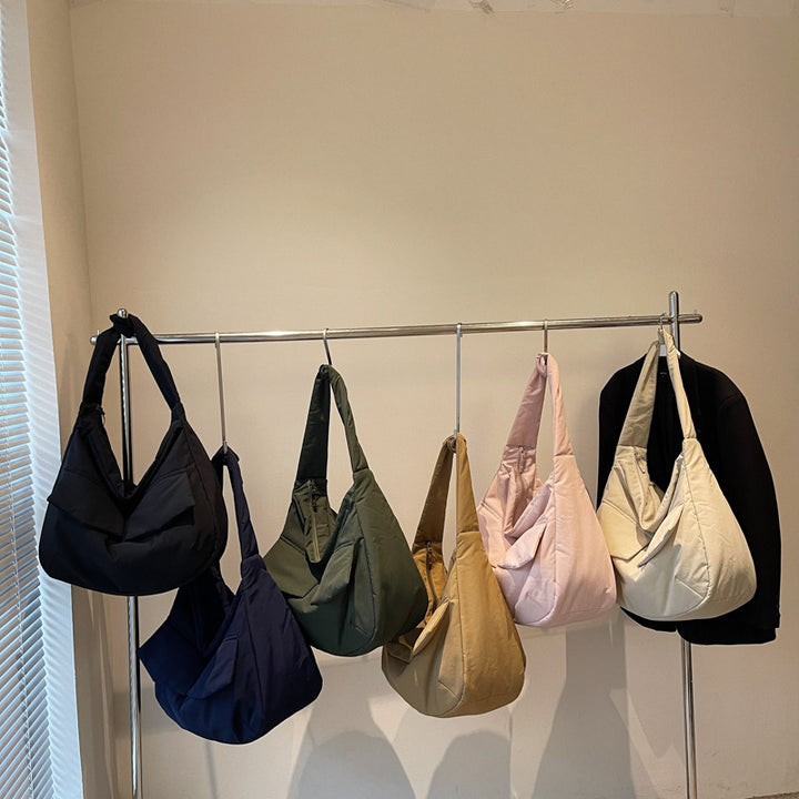Soft Fabric Shoulder Hobo Bag Kalsten