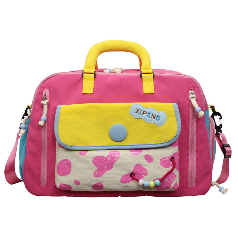 Trendy Multi-Pocket Utility Duffle Bag Kalsten