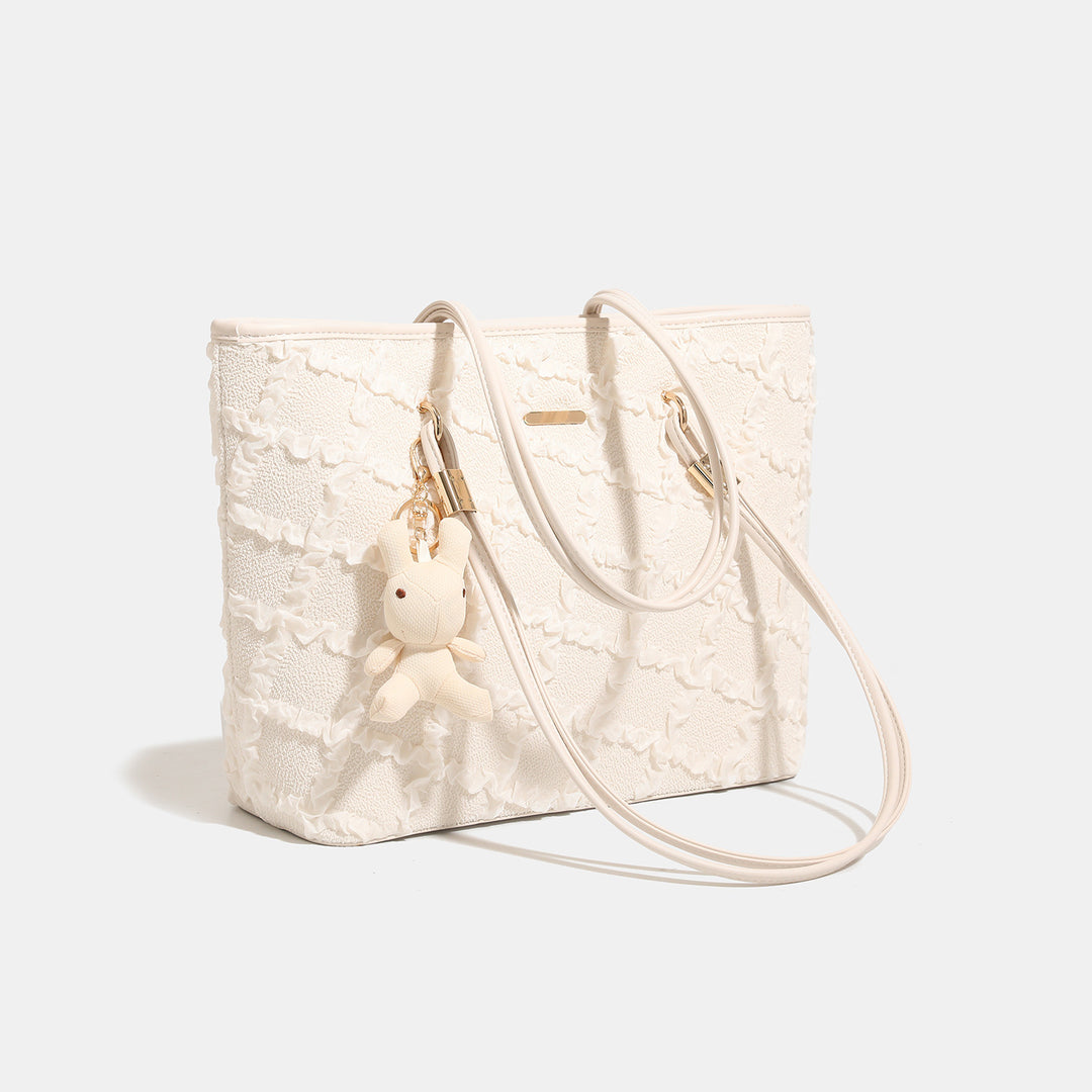 Elegant Floral Patterned Tote Bag