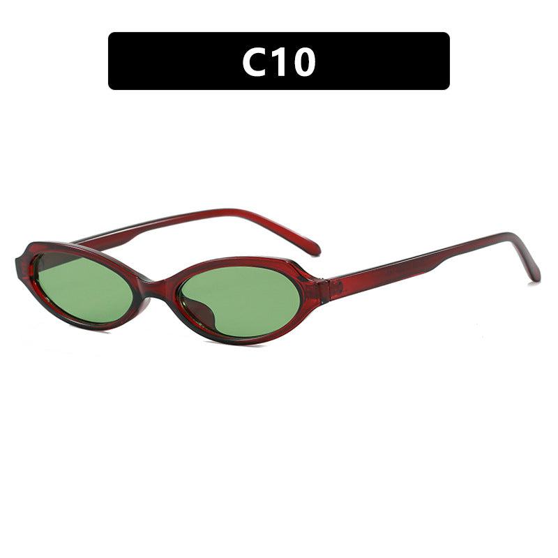 Ladies elegant sunglasses in stylish oval design Kalsten