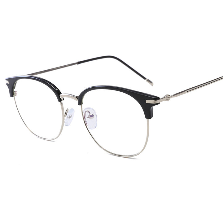 Women's fashionable cat-eye glasses with delicate metal frame Kalsten