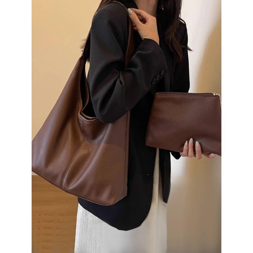 Luxurious Textured Hobo Bag Kalsten