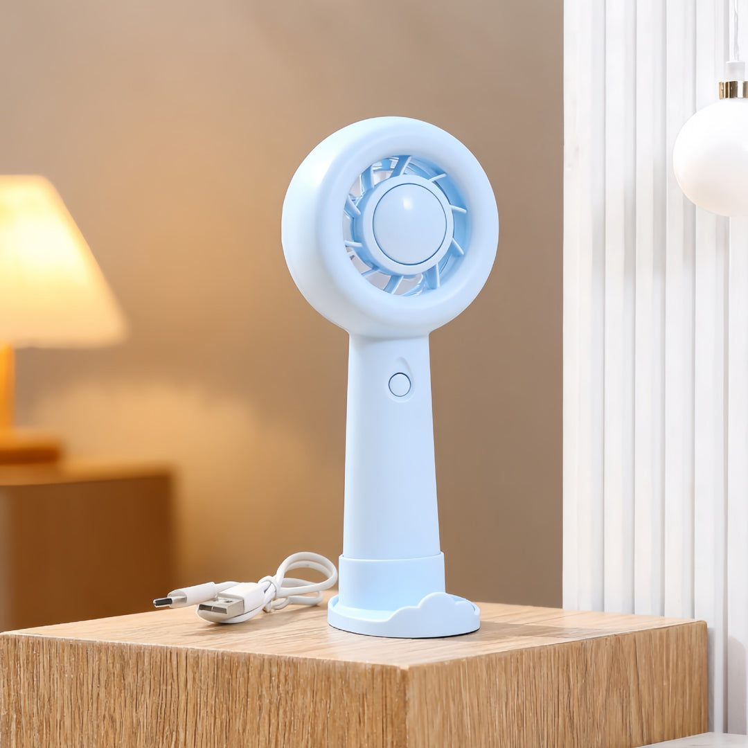 Women's Portable Hand Fan with Stepless Speed Control Kalsten