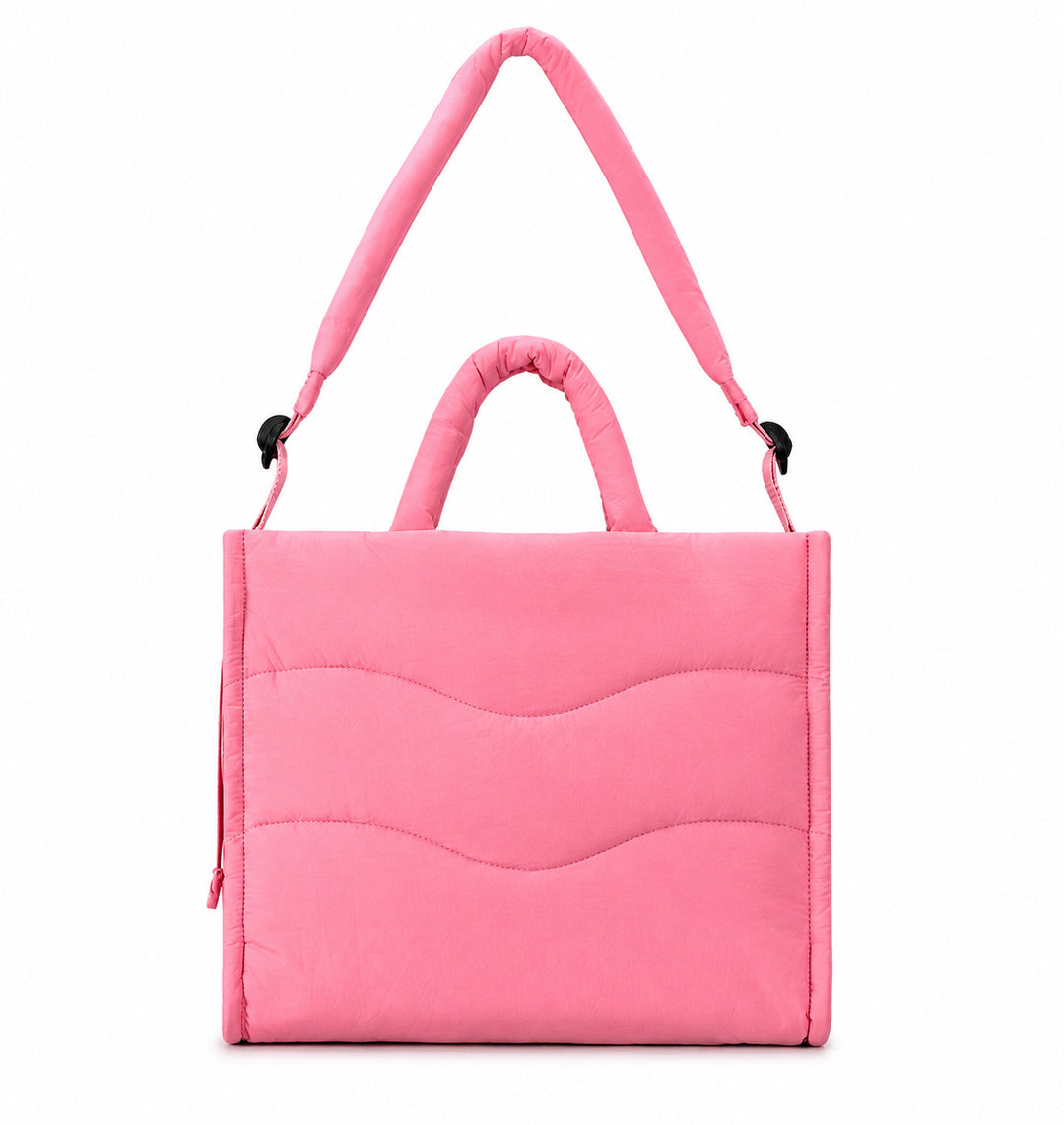 Structured Quilted Tote Bag