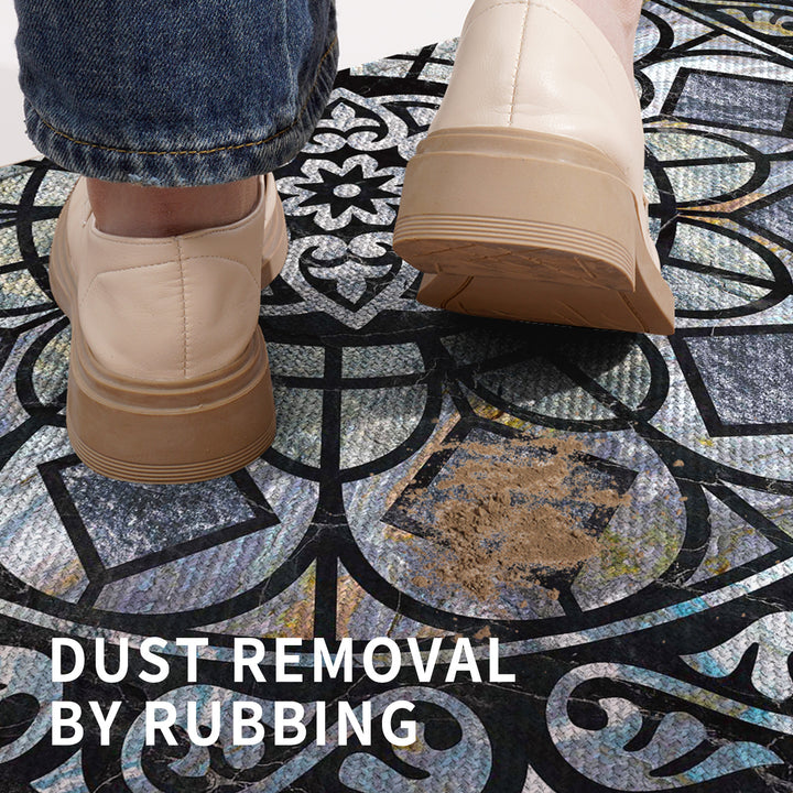 Decorative Geometric Pattern Door Mat