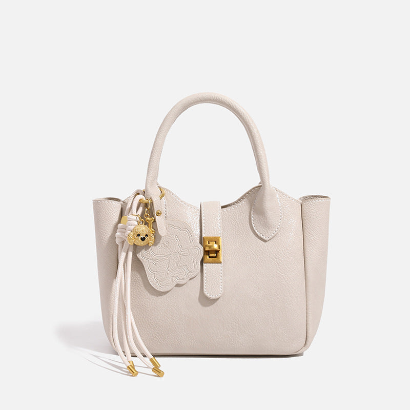 Chic Structured Handheld Tote Bag