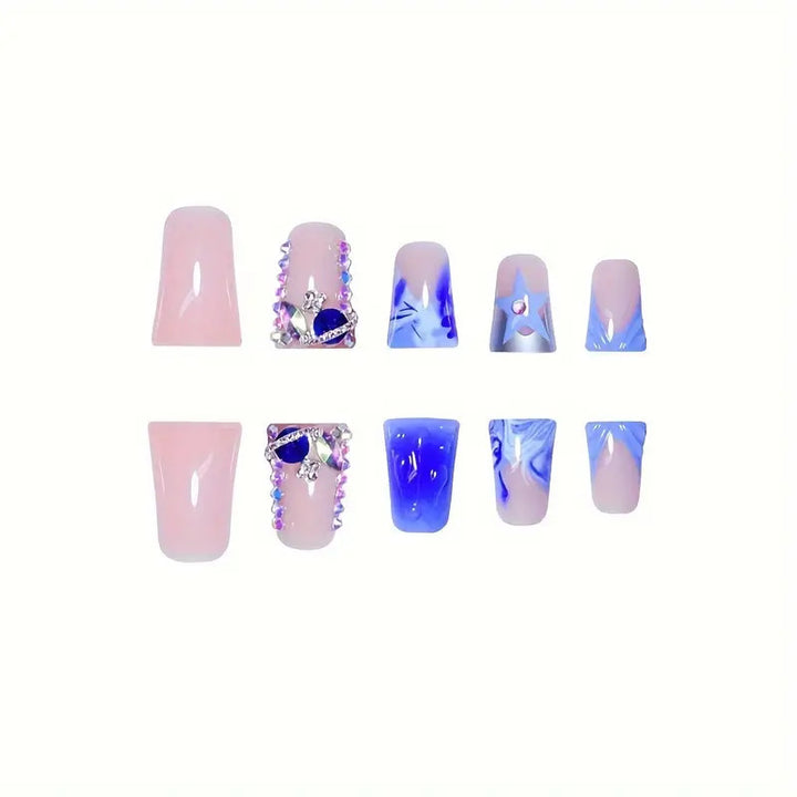 Decorative 3D Water Droplet Nail Art Extensions Kalsten