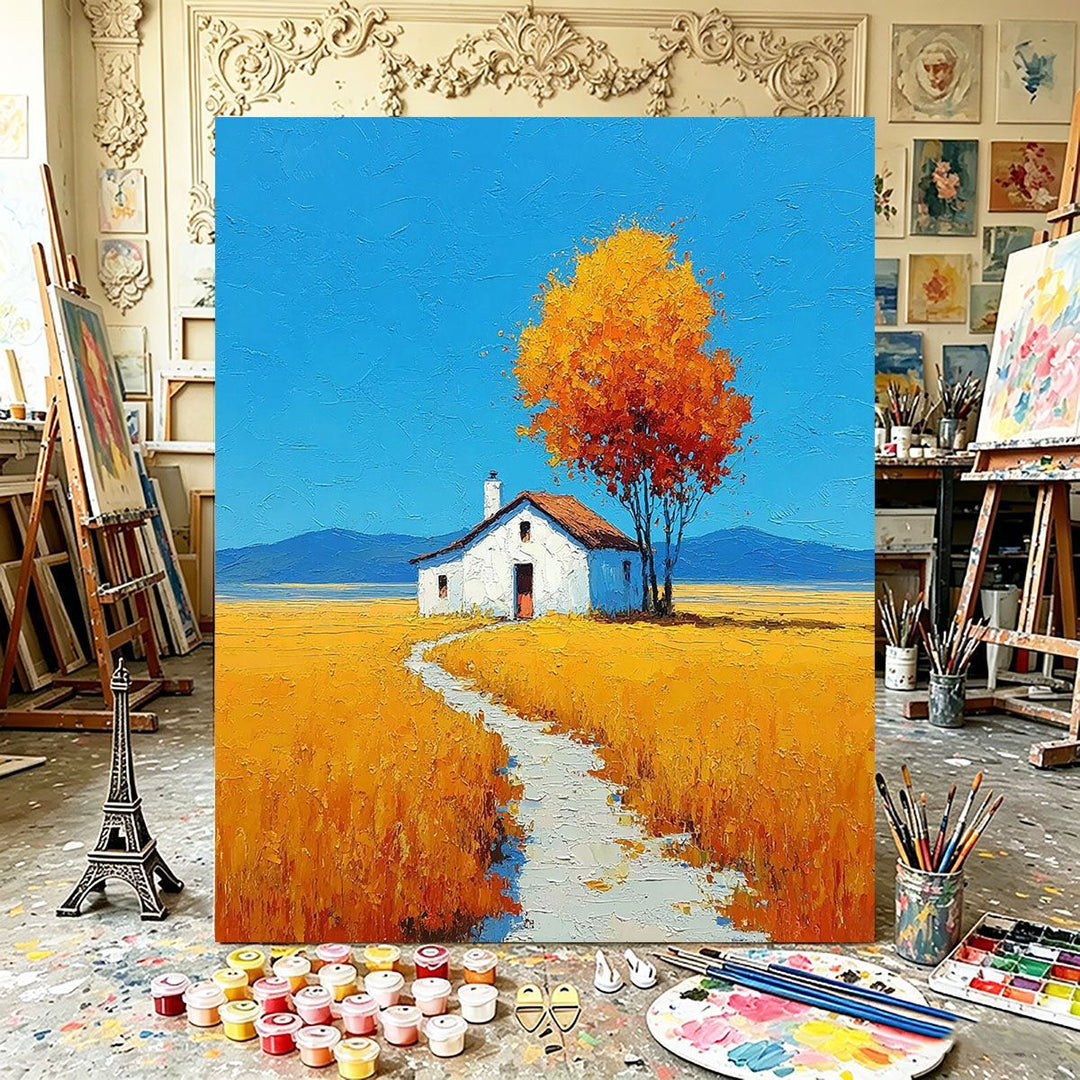 Autumn-Inspired Landscape Canvas Art Kalsten