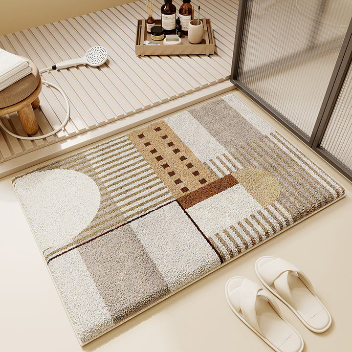 Abstract Pattern Bath Mat