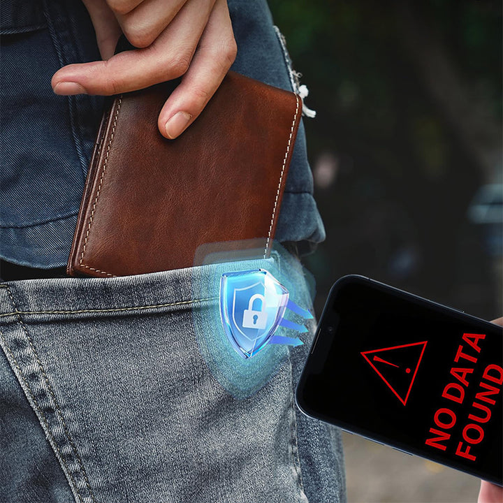 Classic RFID-Blocking Leather Wallet Kalsten
