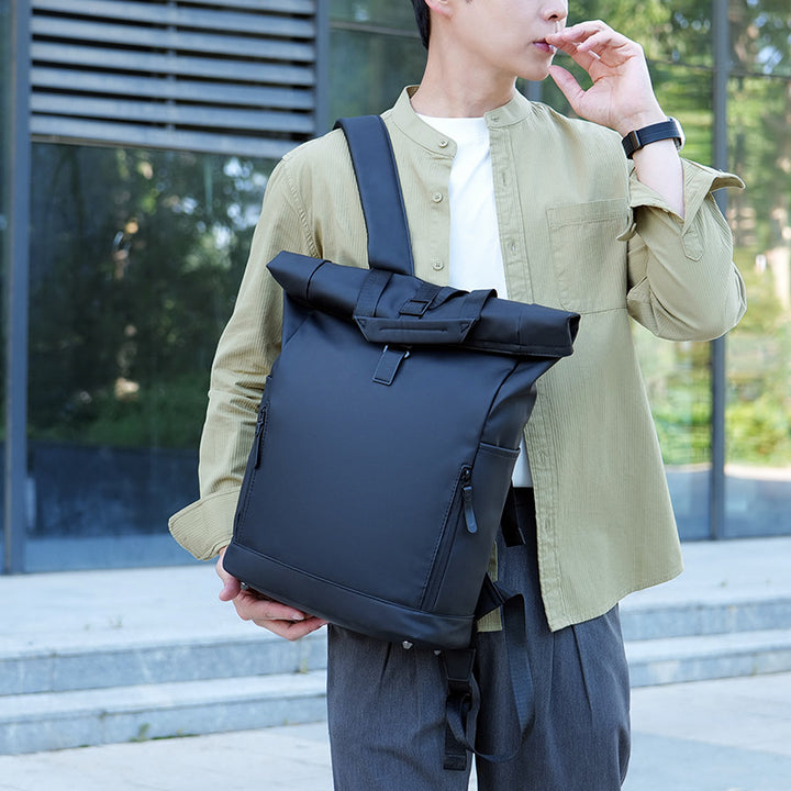 Backpack with Roll Closure and Waterproof Material Kalsten