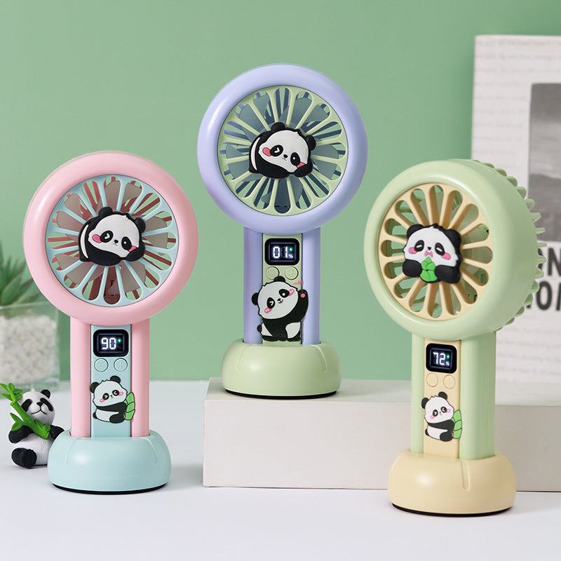 Women portable mini fan with cute panda design Kalsten