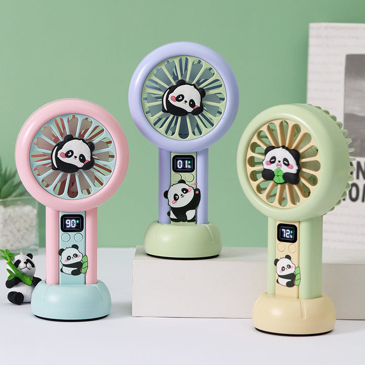 Women portable mini fan with cute panda design Kalsten