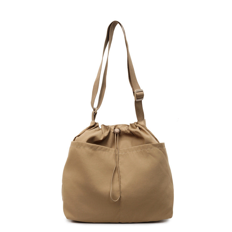Adjustable Drawstring Shoulder Bag Kalsten