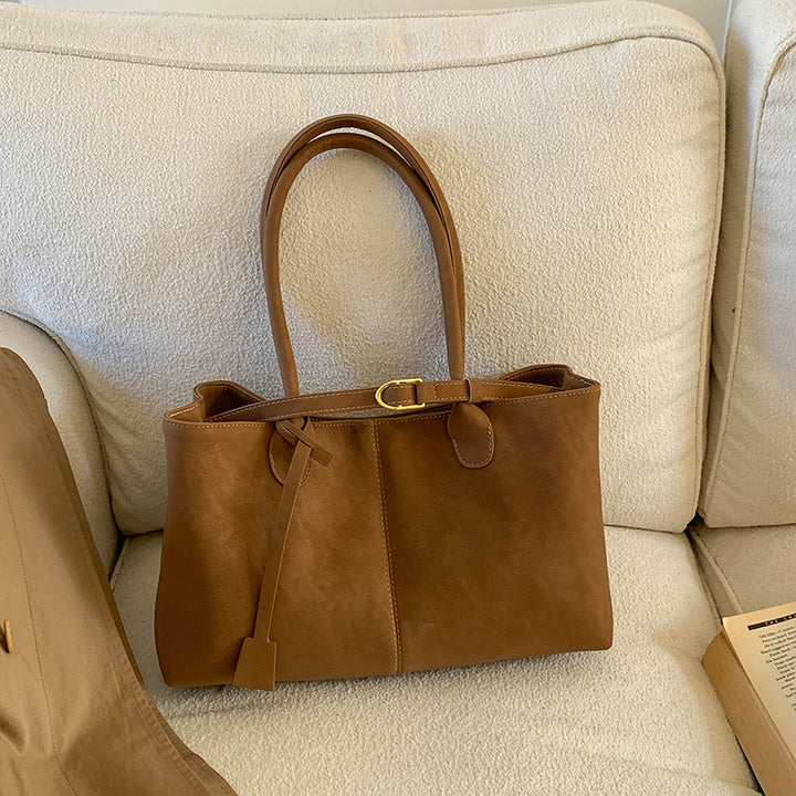 Classic Leather Tote Bag