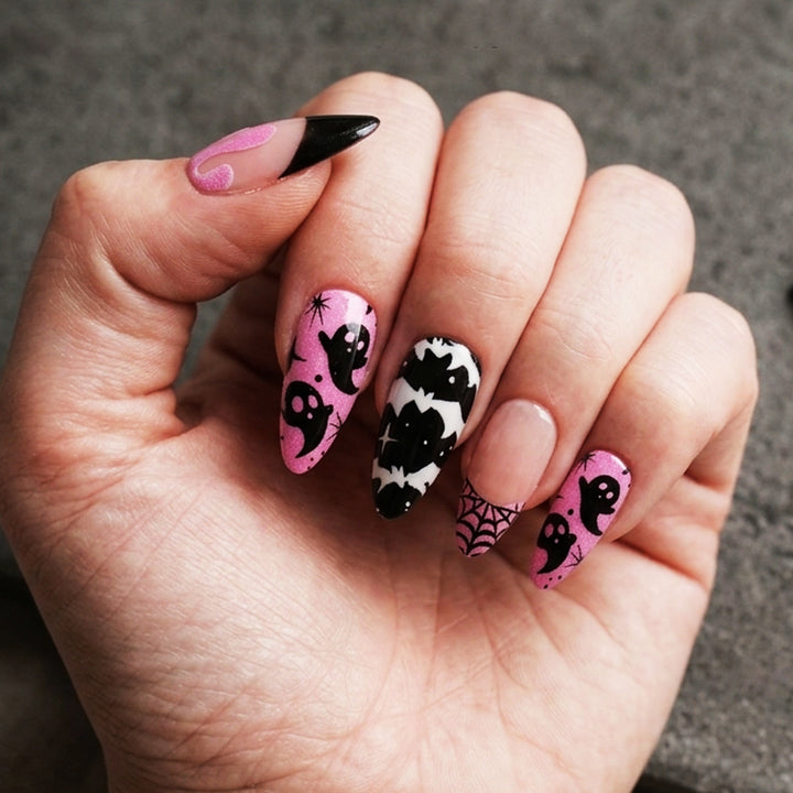 Halloween-Themed Press-On Nail Set