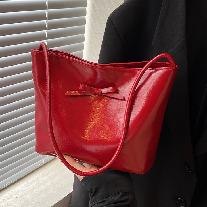 Elegant Faux Leather Handbag