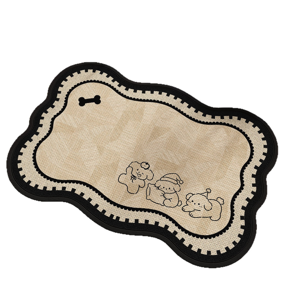 Pet-Themed Bath Mat Kalsten