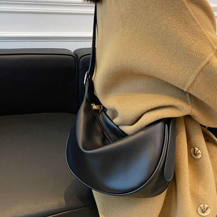 Elegant Curved Shoulder Bag Kalsten