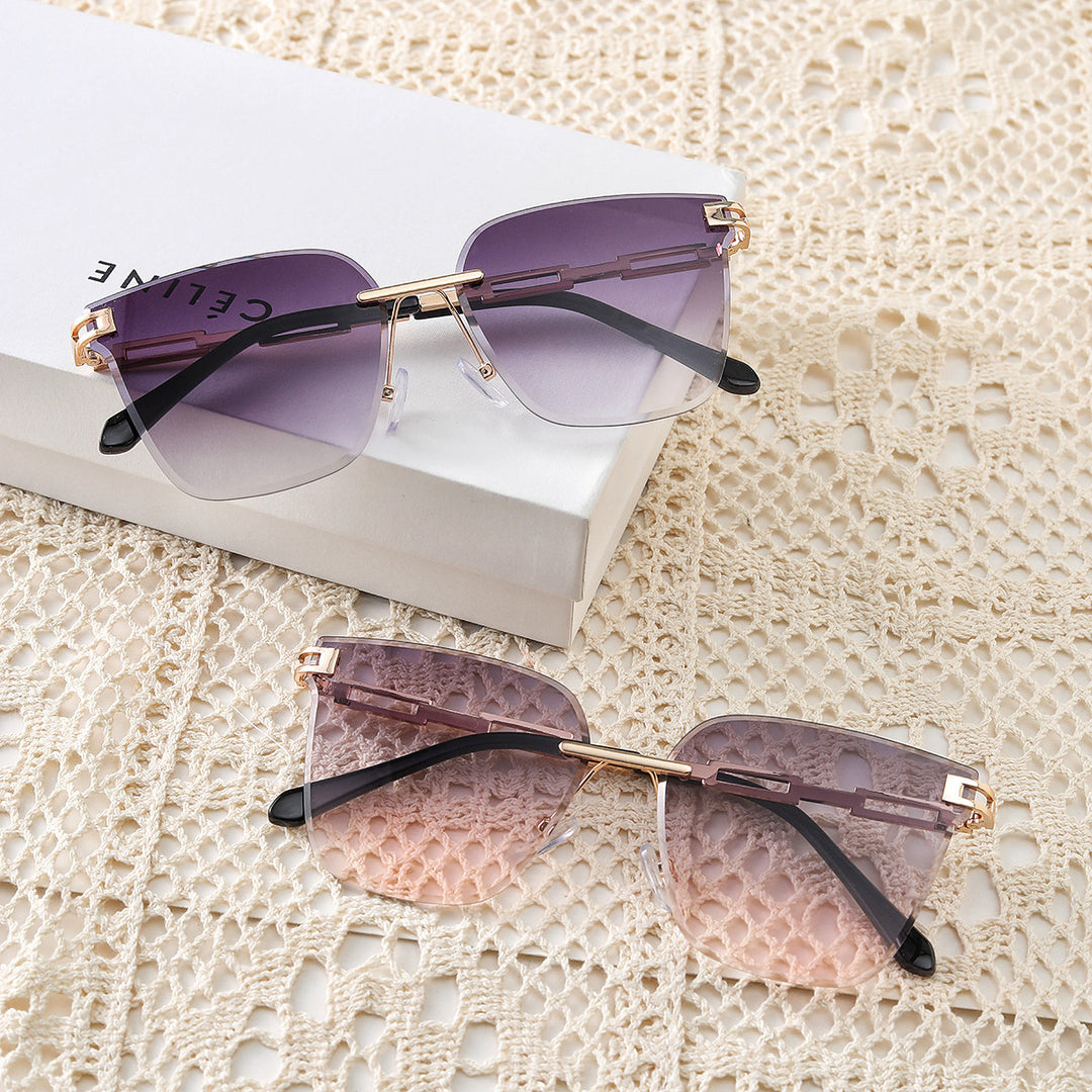 Ladies' fashionable sunglasses with intricate frame and UV protection Kalsten