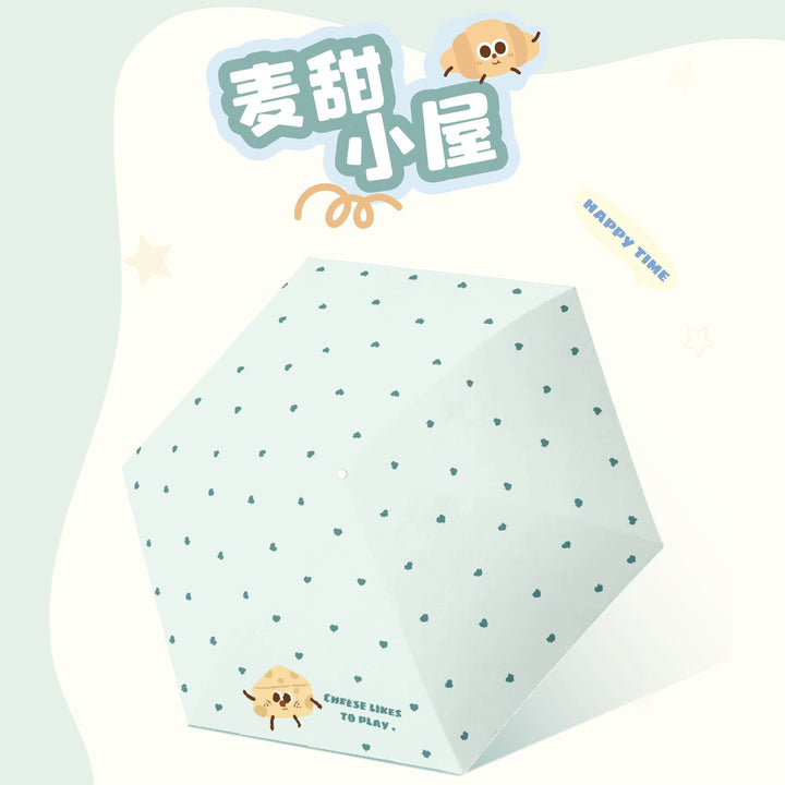 Women's Folding Umbrella with Playful Animal Design Kalsten