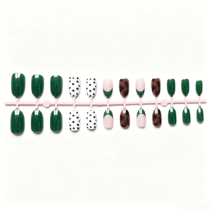 Artistic Nail Art Kit with Mixed Designs