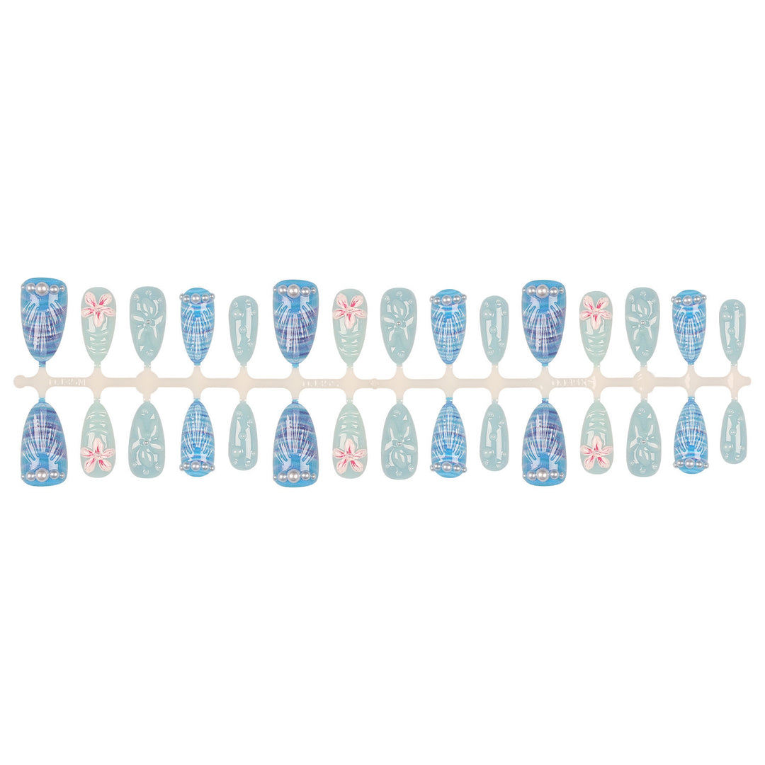 Artistic Tropical Nail Decor Set