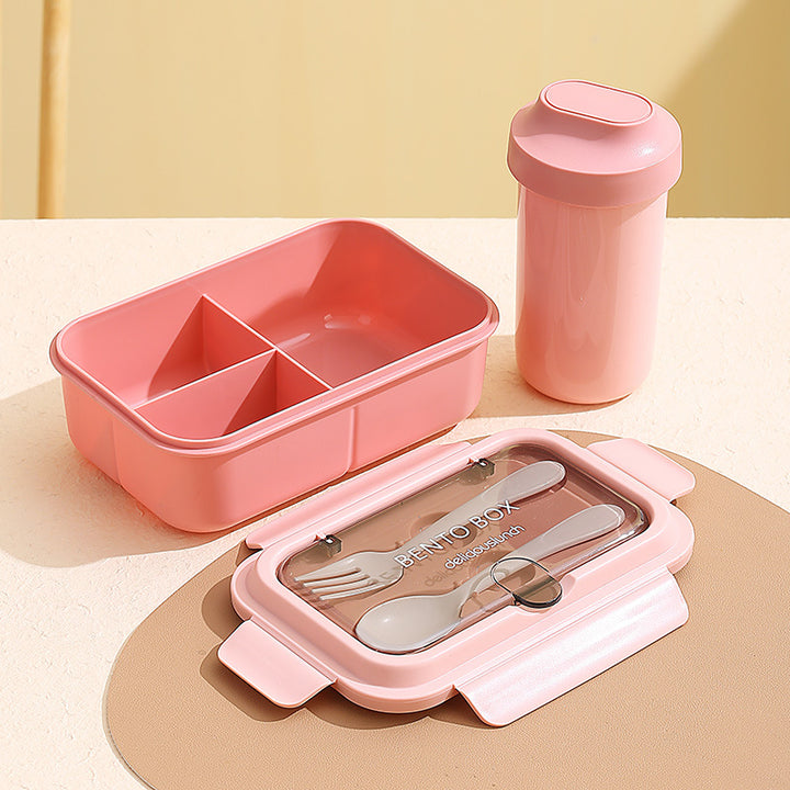 Airtight Bento Lunch Box with Removable Divider