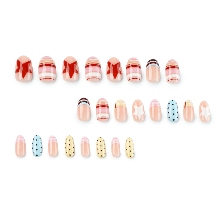 Artful Nail Art with Colorful Design Kalsten