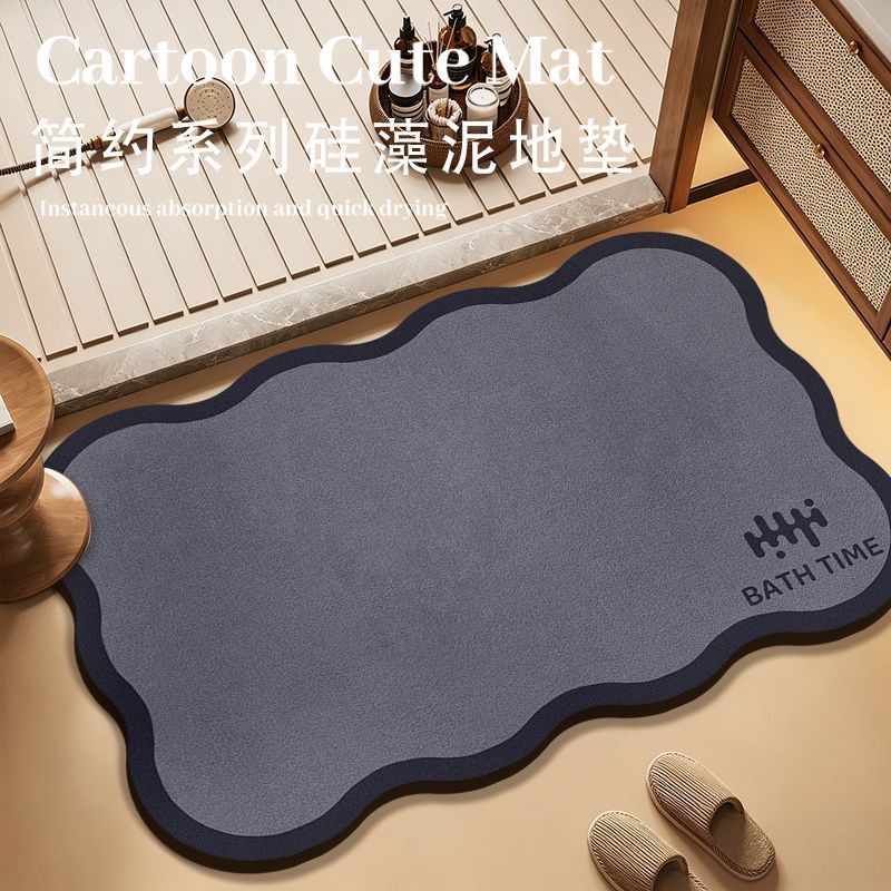 Cartoon-Themed Bath Mat