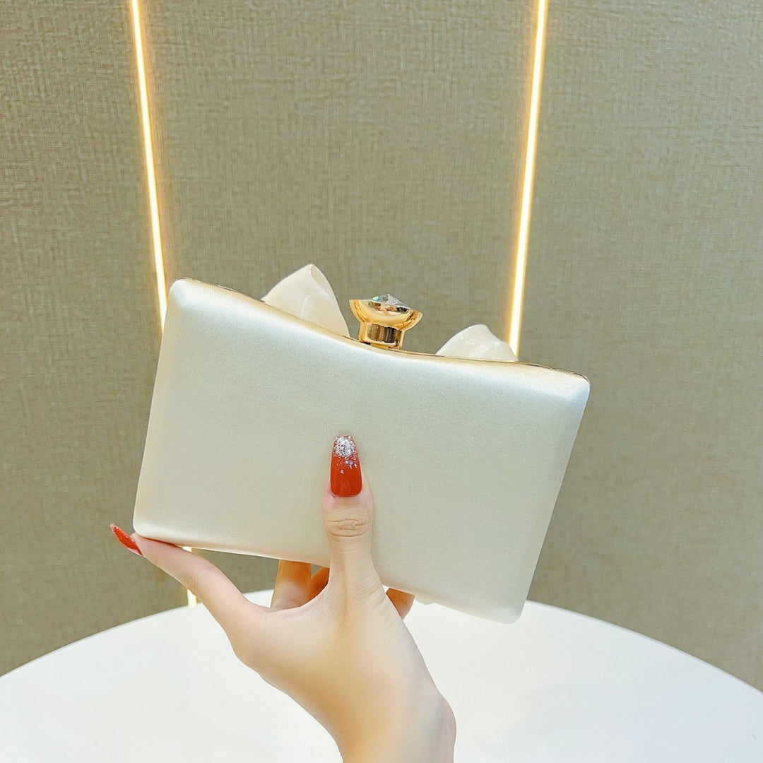Elegant Satin Evening Clutch