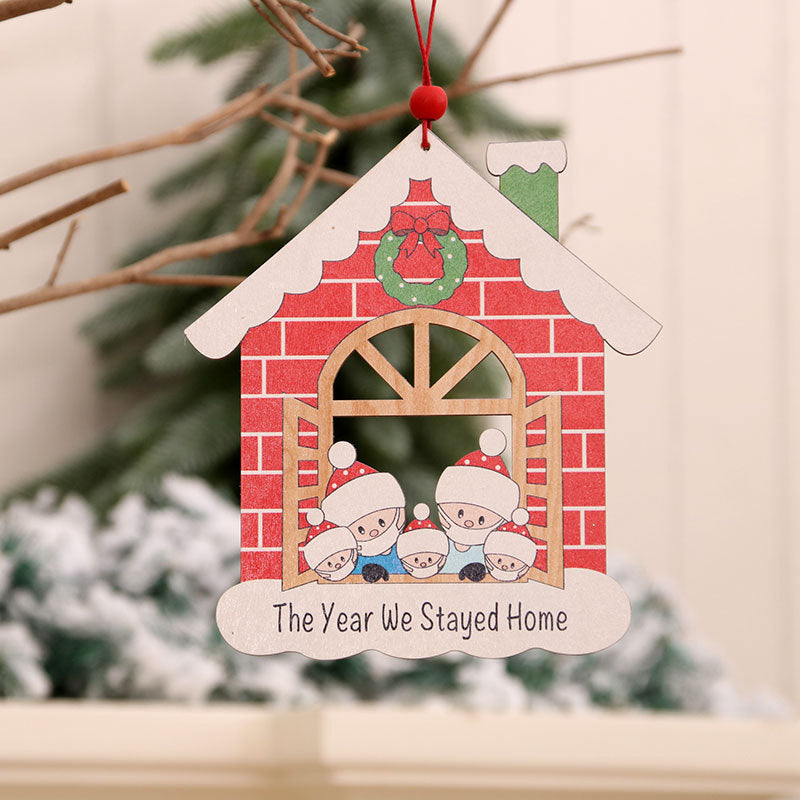 Decorative Holiday House Ornaments Kalsten