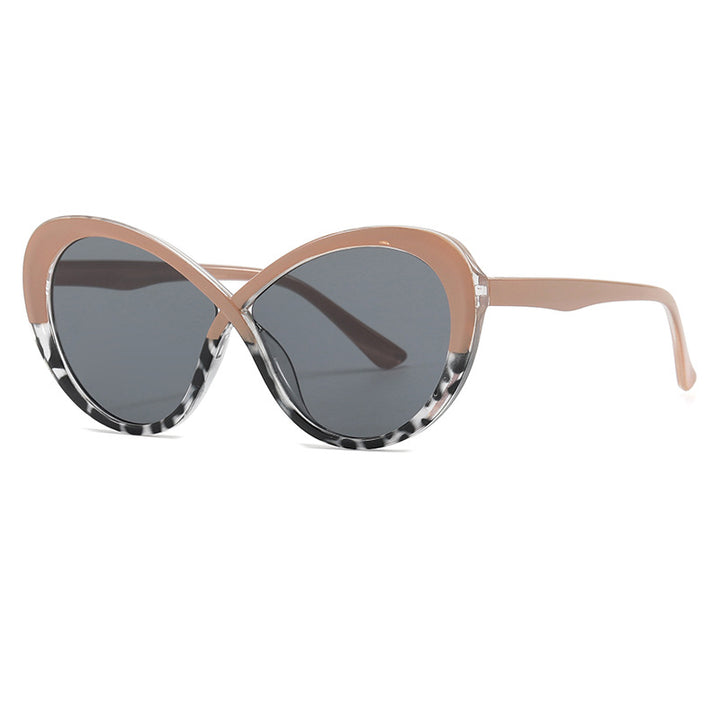 Women Cat-Eye Sunglasses with Mirrored Lenses Kalsten