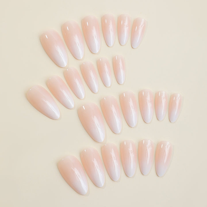 Acrylic nail set with elegant ombre effect Kalsten