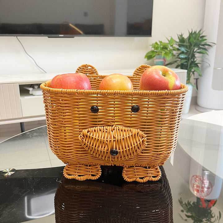 Women's Playful Storage Basket with Ears Kalsten