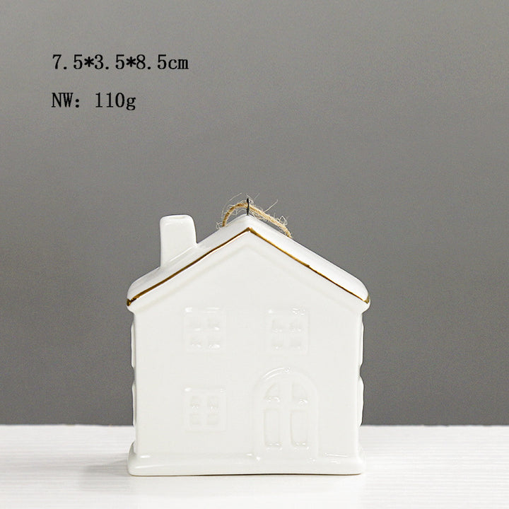 Decorative House-Shaped Ceramic Kalsten