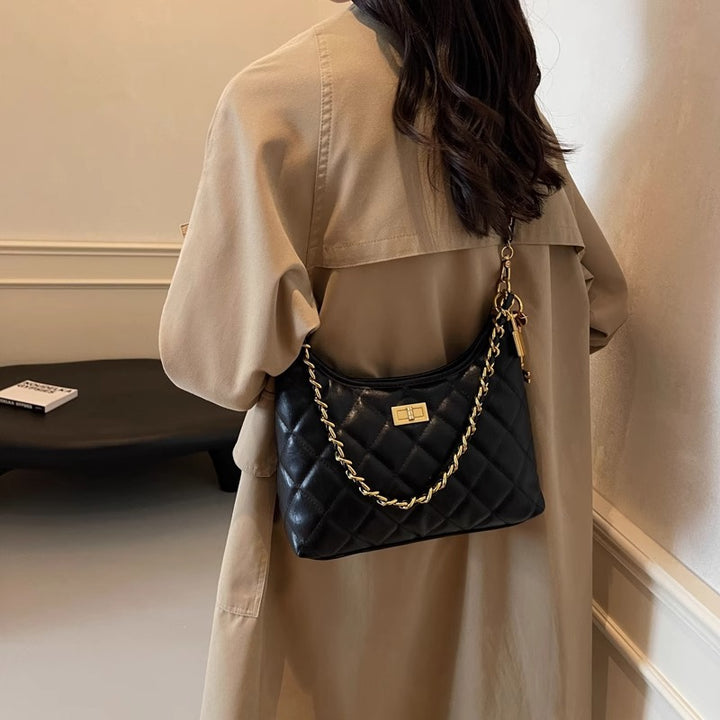 Chic Quilted Chain Bag Kalsten