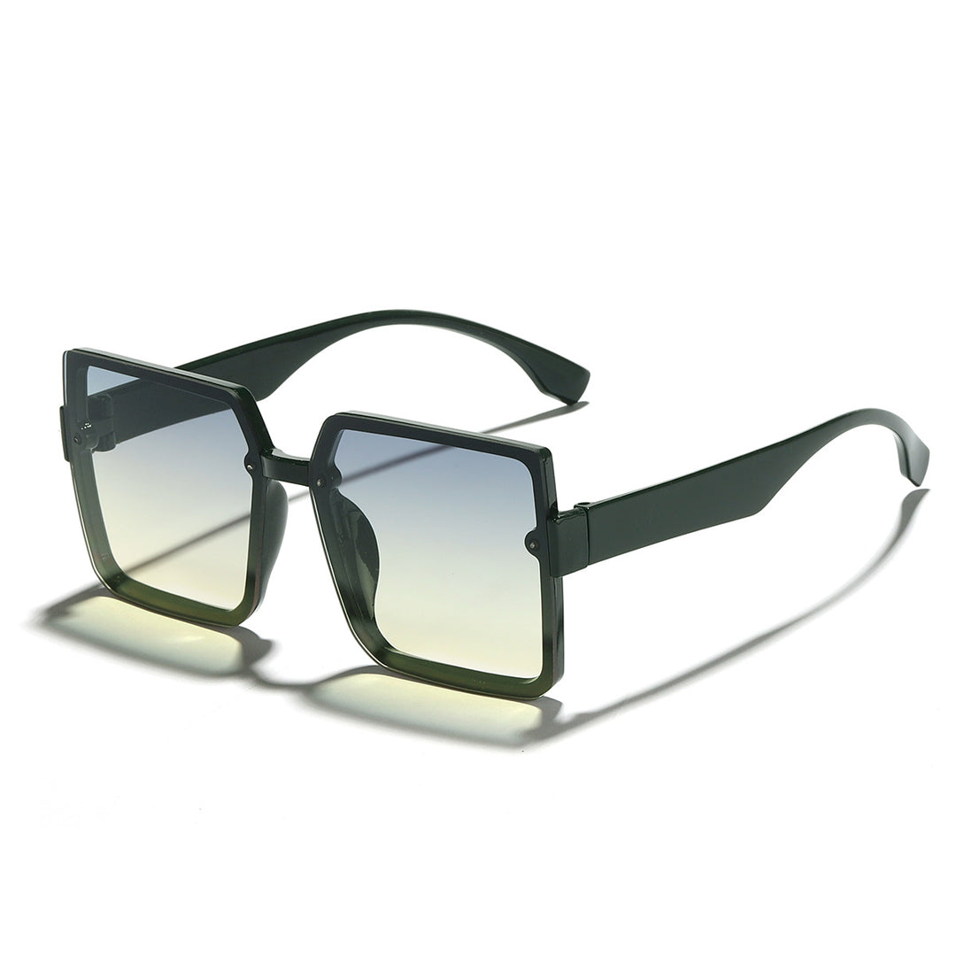 Women's square sunglasses with retro-inspired design and soft lenses Kalsten