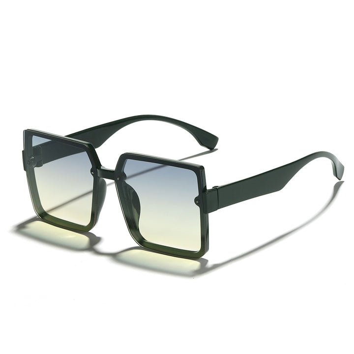 Women's square sunglasses with retro-inspired design and soft lenses Kalsten