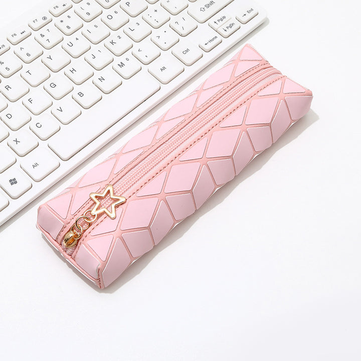 Geometric Patterned Pencil Case Kalsten