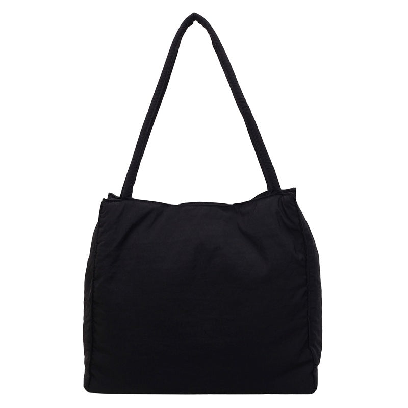 Casual Quilted Shoulder Tote